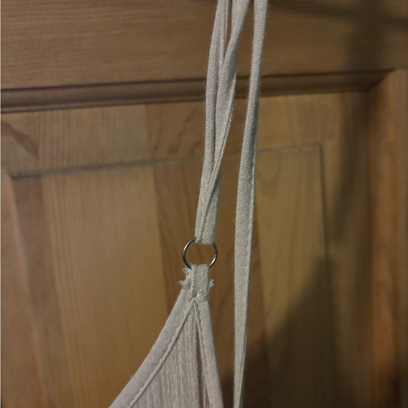 Easel Cream Asymmetrical Dress - Picture 3 of 5